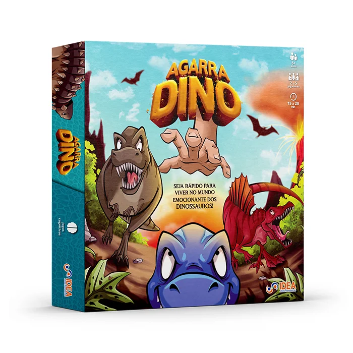 Jogo Infantil Agarra Dino 